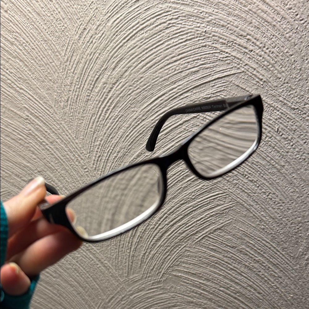 Unisex Sleek Black Eyewear Reading Glasses +2.75